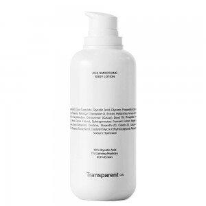 Transparent Lab Aha Smoothing Body Lotion