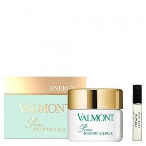 Valmont Prime Renewing Pack and Just Bloom Sample